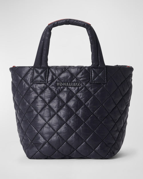 MDeluxe Micro Quilted Crossbody Tote Bag