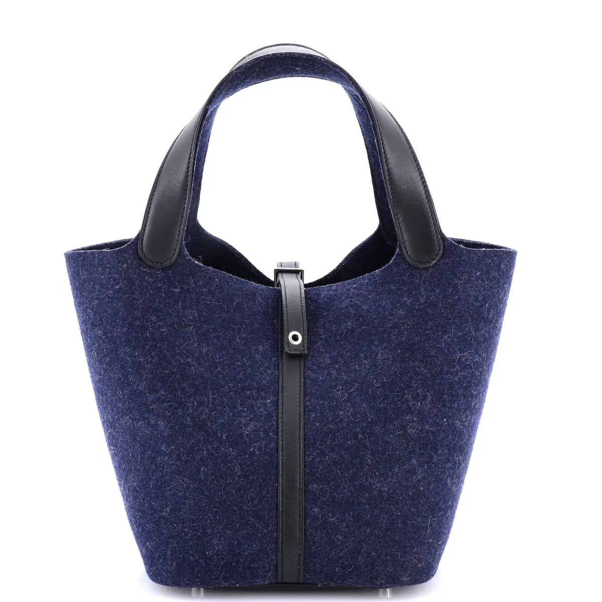 Herm?s Picotin Lock Bag Felt with Leather MM