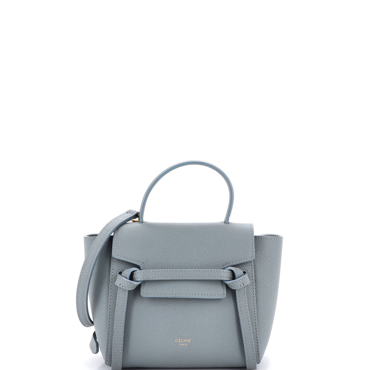 Celine CELINE Belt Bag Textured Leather Pico