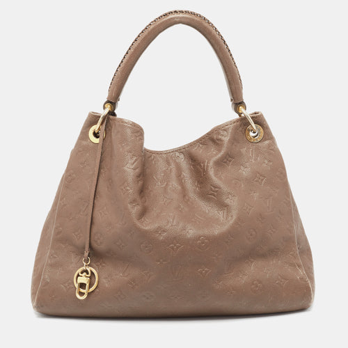 Brown Ombre Monogram Empreinte Leather Artsy MM Bag