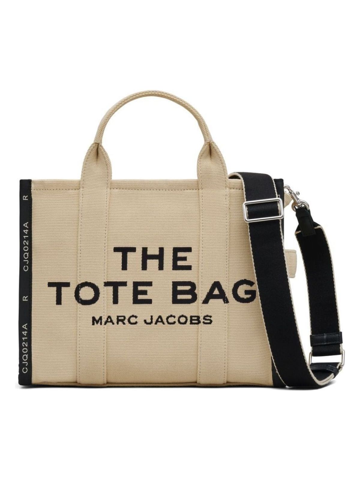 Marc Jacobs The Small Tote Bag Jacquard in Beige | M0017027 Color 263