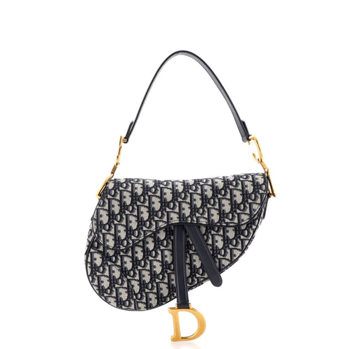 Saddle Handbag Oblique Canvas Medium