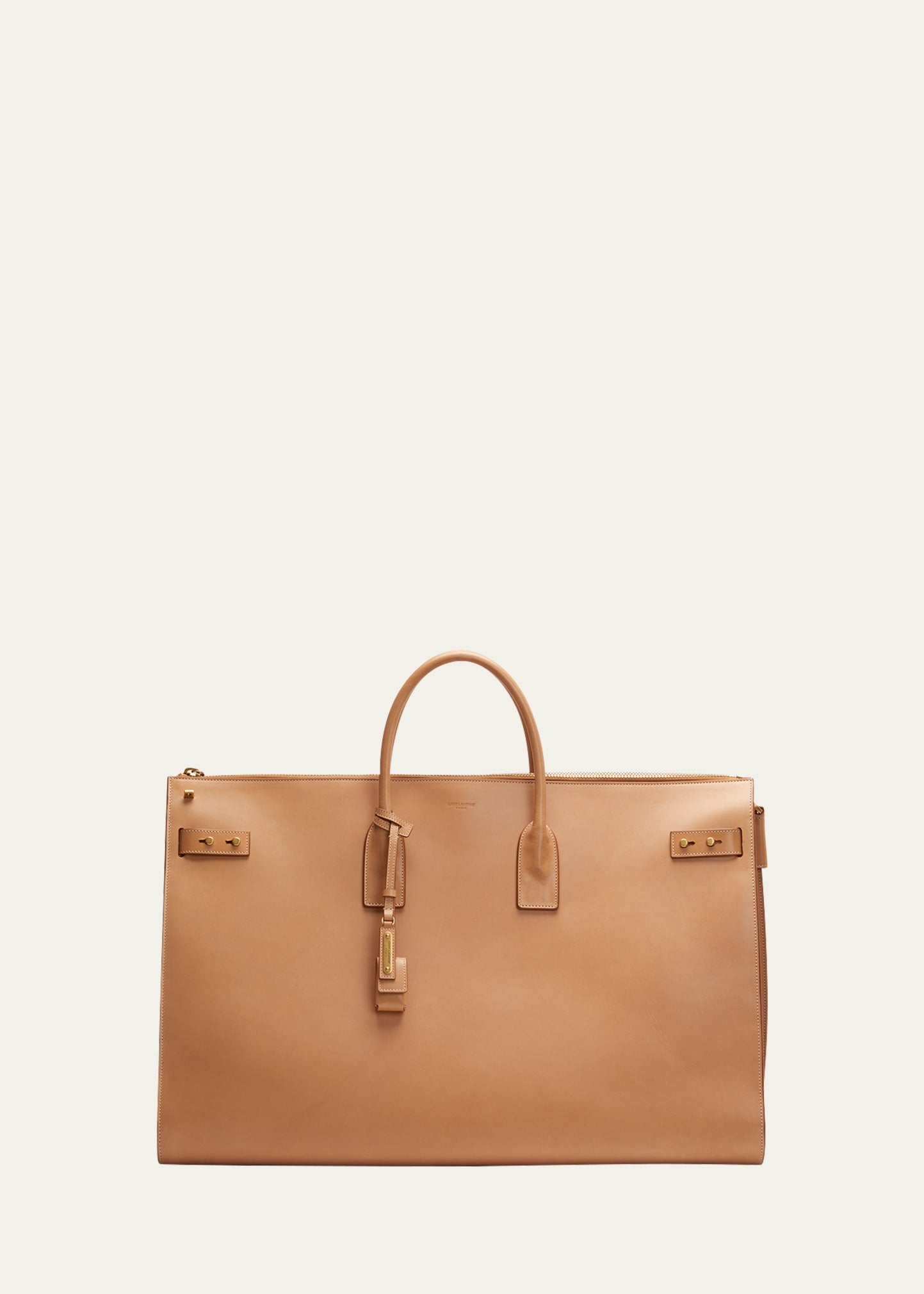 Saint Laurent Sac De Jour Large Duffle Bag in Smooth Leather