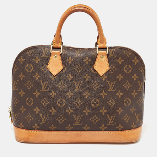 Monogram Canvas Alma PM Bag