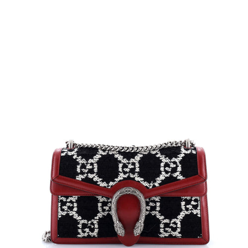 GUCCI Dionysus Bag GG Tweed Small