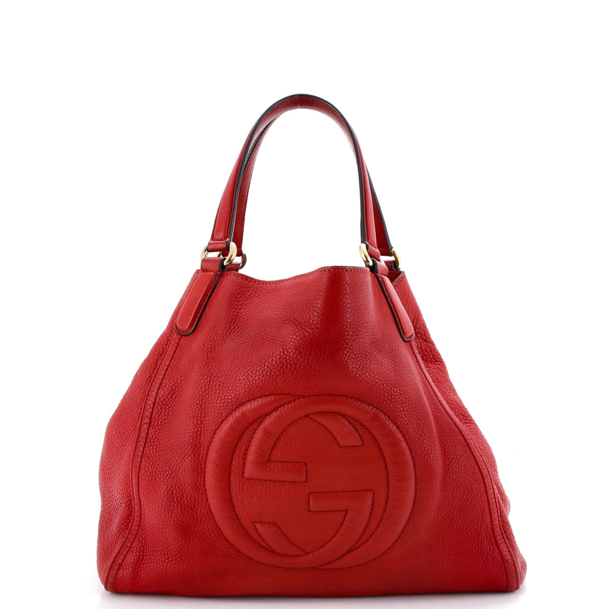 Gucci GUCCI Soho Shoulder Bag Leather Medium