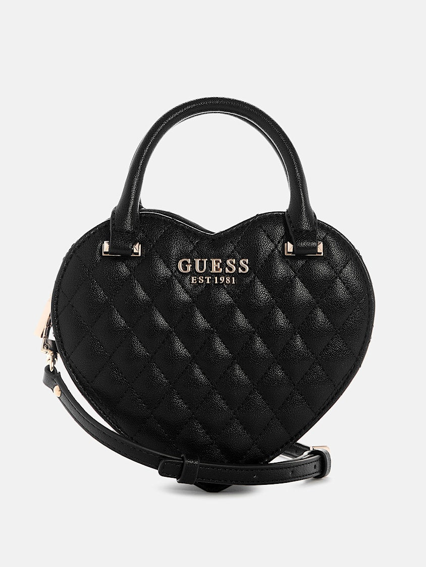 Guess Atabey Heart-Shaped Crossbody