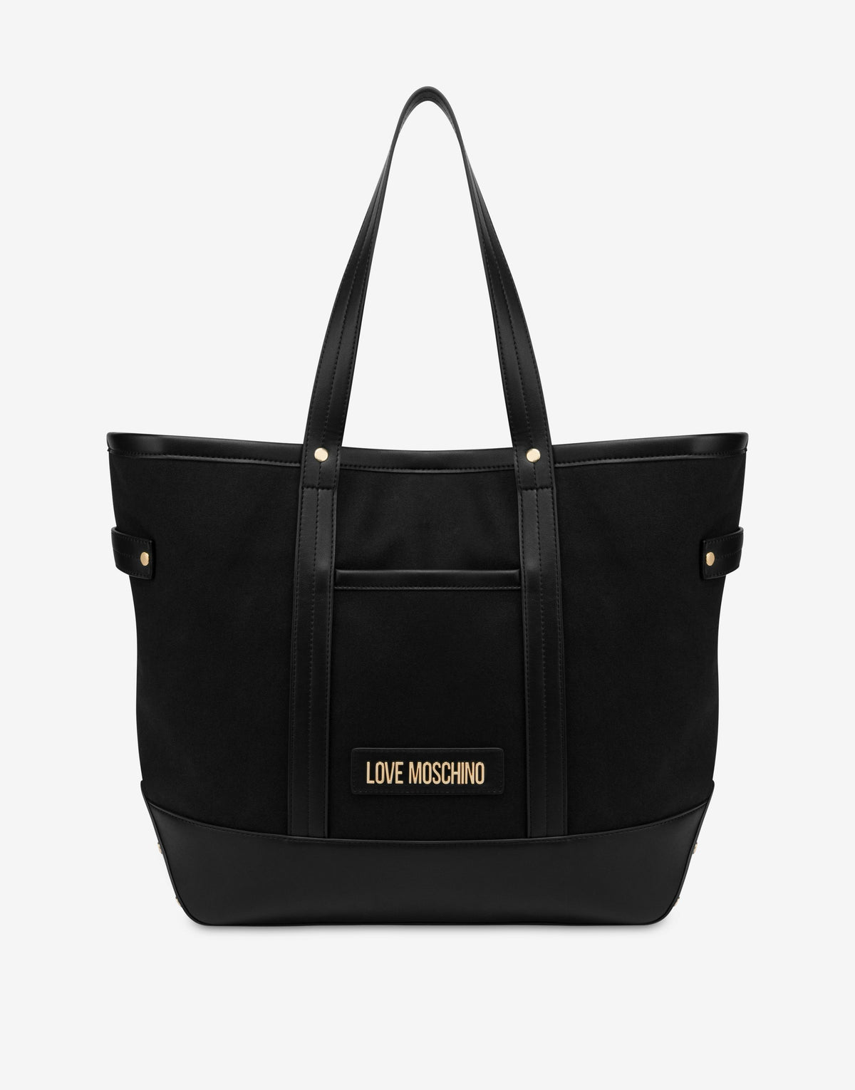 Love Moschino Cabas Avec Clous Et Logo