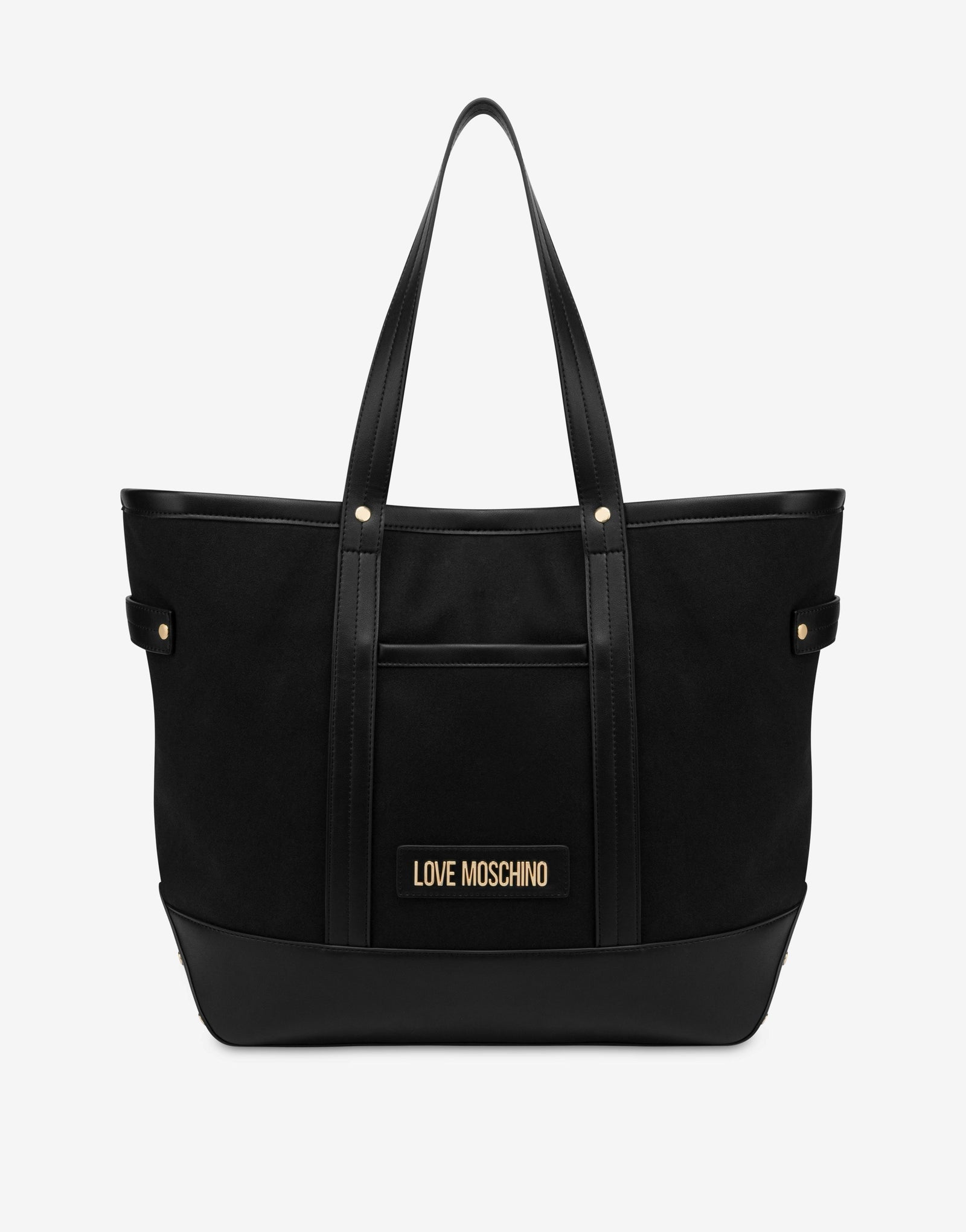 Love Moschino Cabas Avec Clous Et Logo