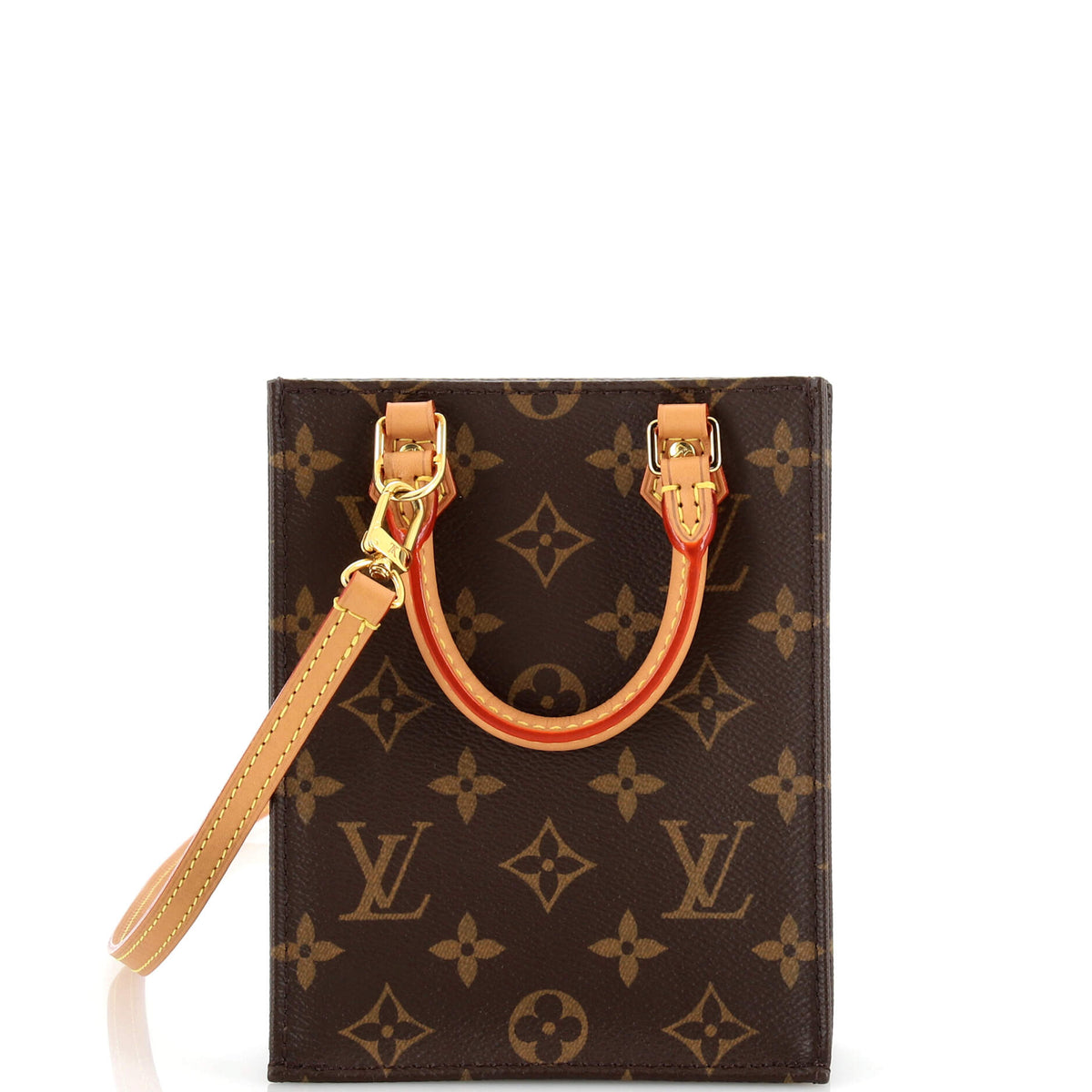 Louis Vuitton Petit Sac Plat Bag Monogram Canvas