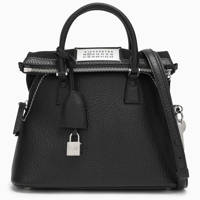 Maison Margiela 5AC mini black leather bag