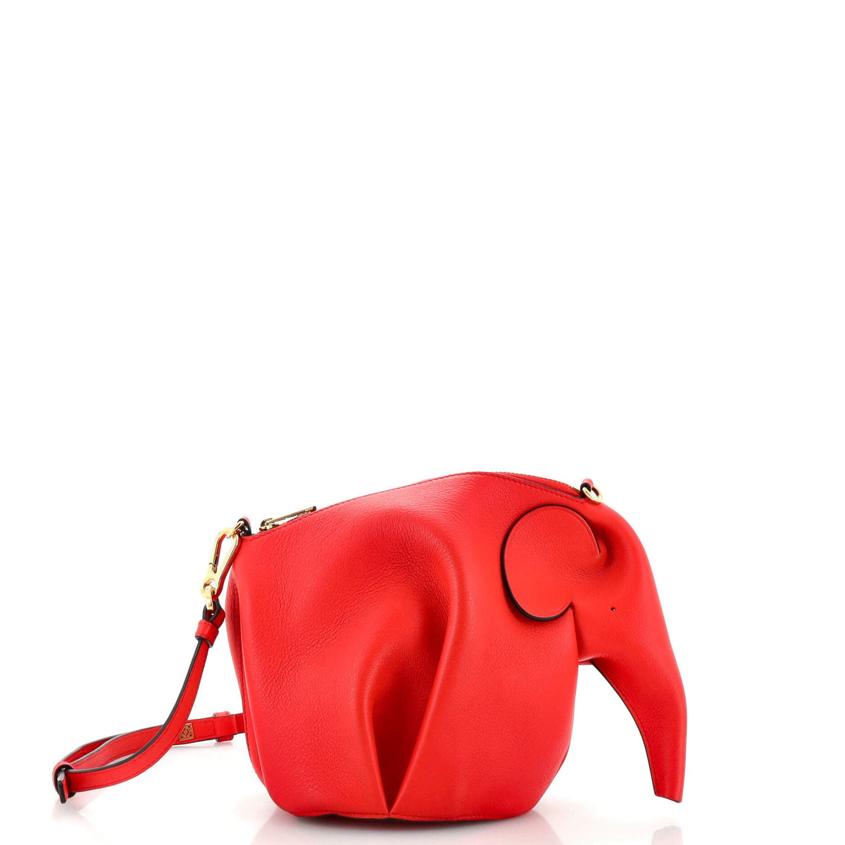 Loewe LOEWE Elephant Crossbody Bag Leather Mini