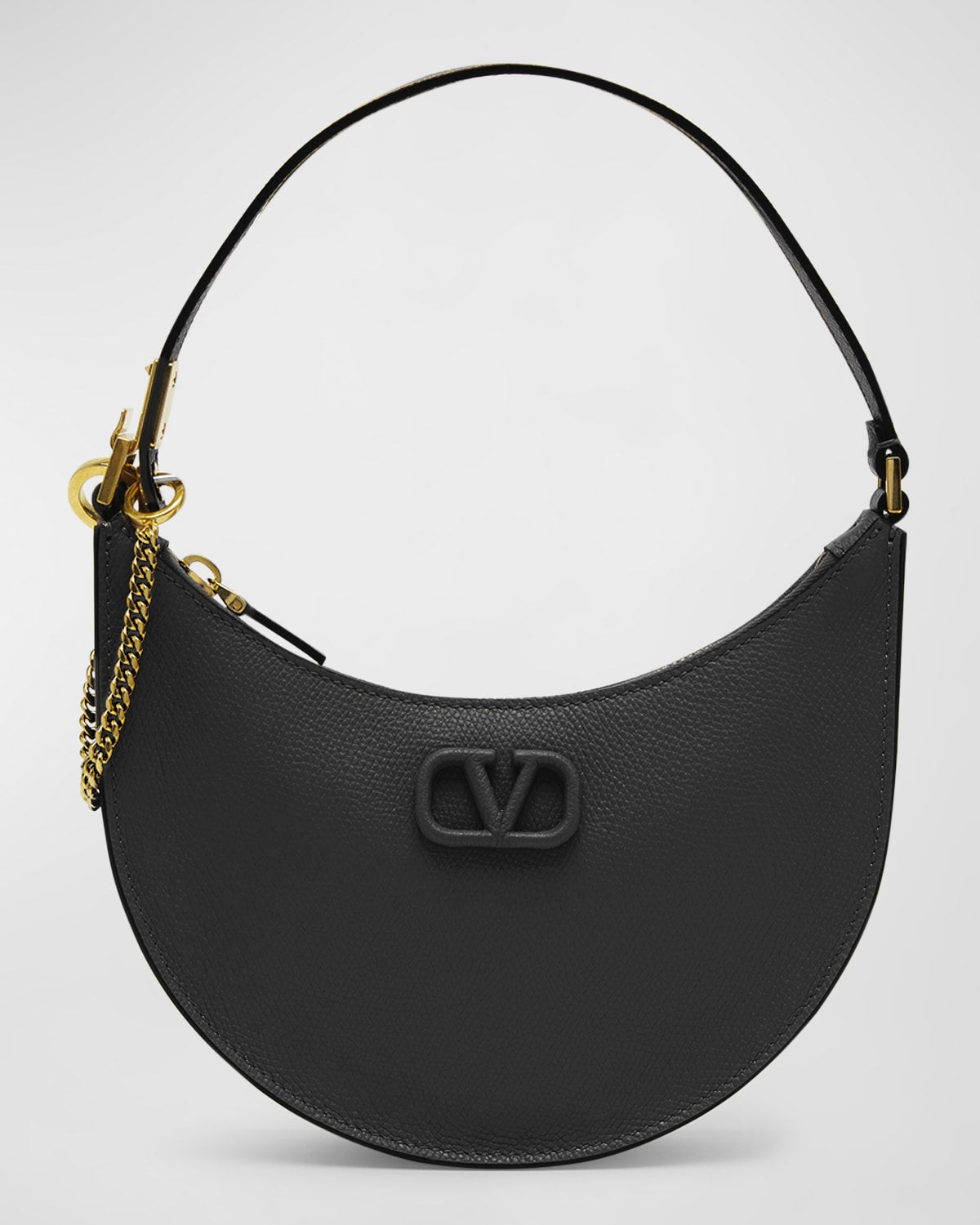 Valentino VLOGO Mini Hobo-Tasche aus Leder