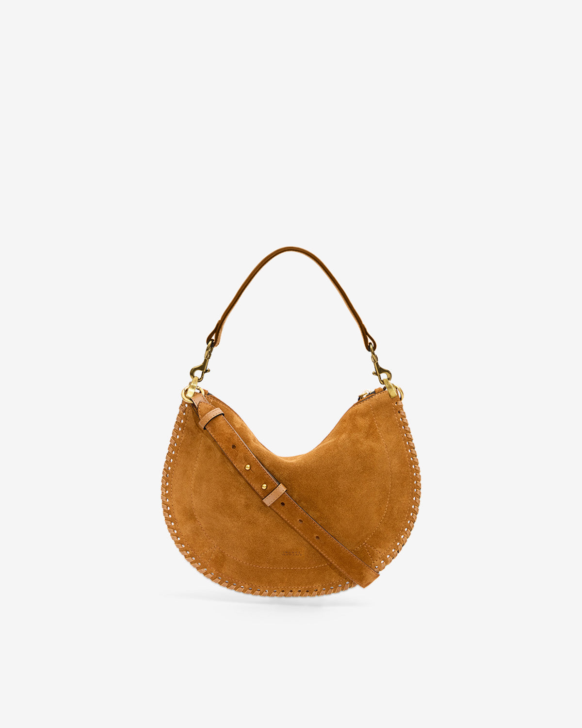 Isabel Marant Oskan Soft Zipped Bag -  - Cognac - Isabel Marant