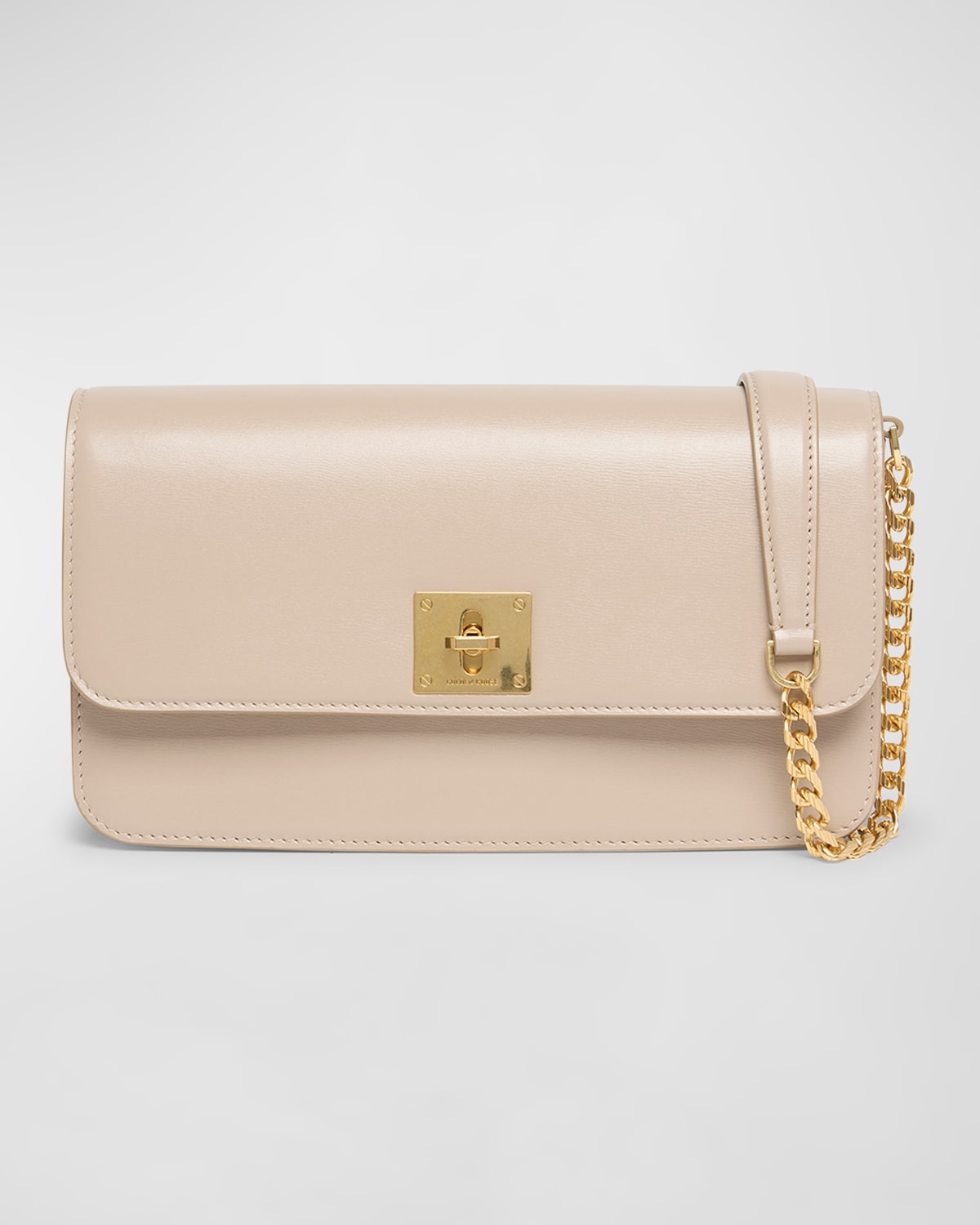 Golden Goose Gioia Flap Leather Shoulder Bag