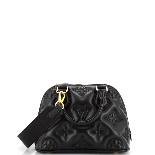 Alma Handbag Bubblegram Leather BB