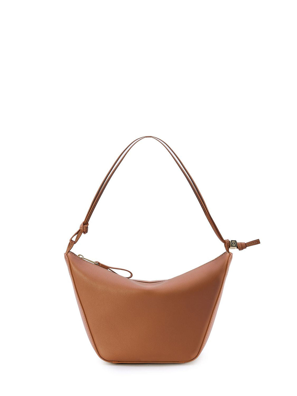 Women's Mini Hammock Hobo Bag in Tan | A538G13X01