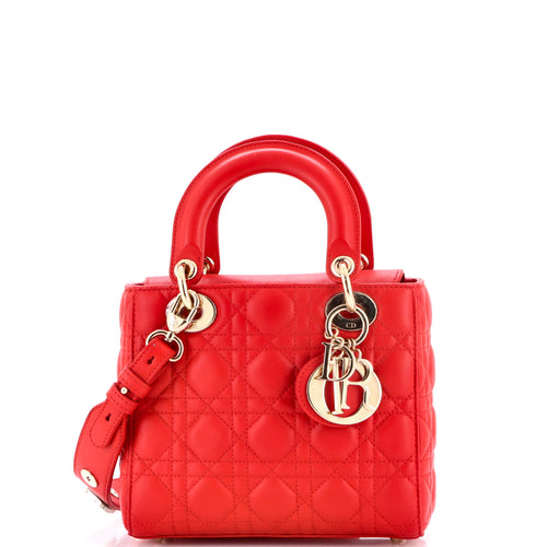 My Lady Dior Bag Cannage Quilt Lambskin