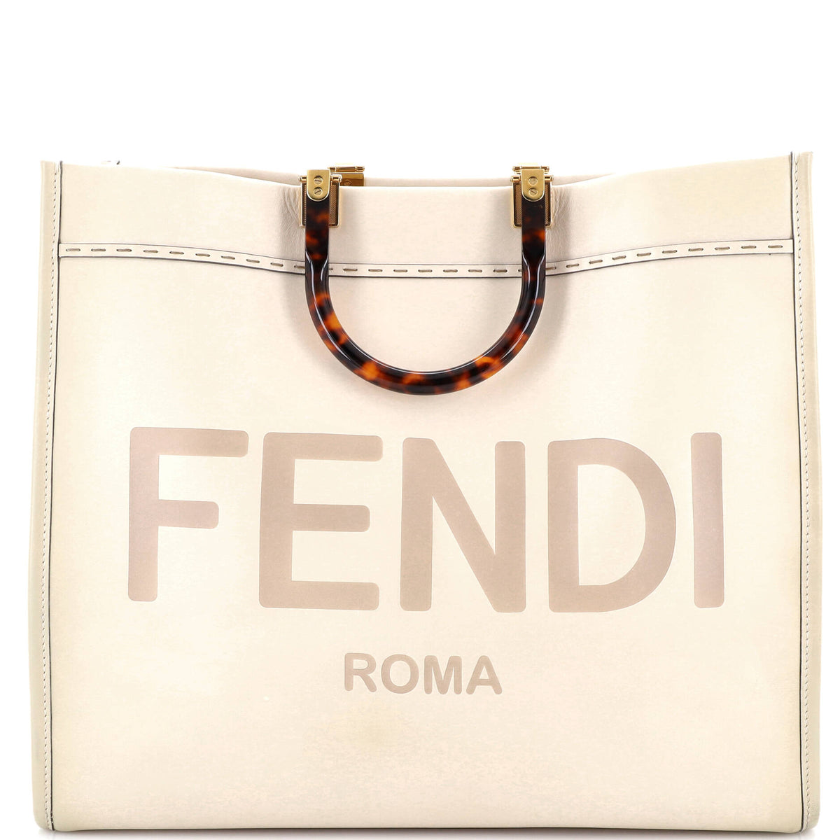 Fendi FENDI Sunshine Shopper Tote Leather Large