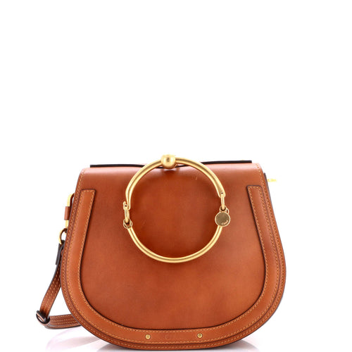 CHLOE Nile Crossbody Bag Leather Medium