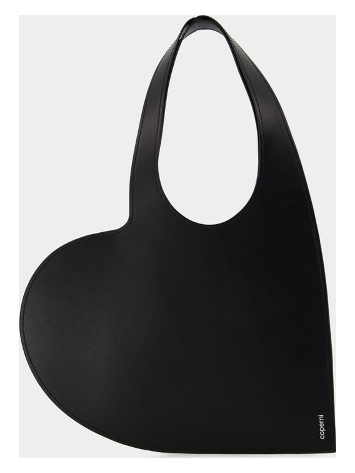 Coperni Women's Heart Mini Tote Bag in Black | COPBA14BIS405