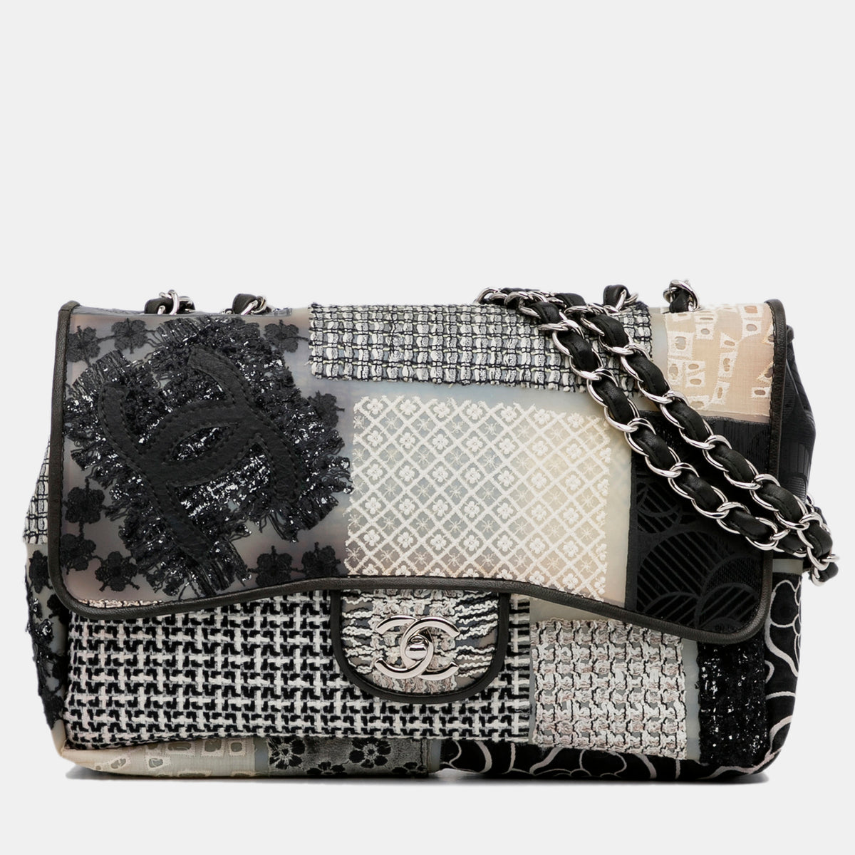 Chanel Jumbo CC Patchwork Classic Flap