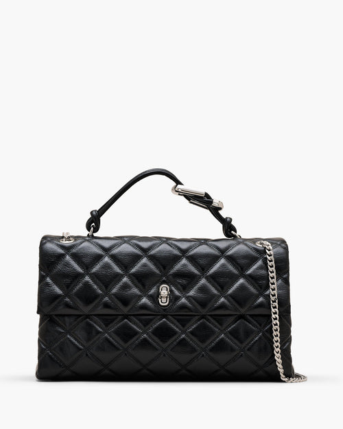 Marc Jacobs The Quilted XL Dual Convertible Shoulder Bag in Black