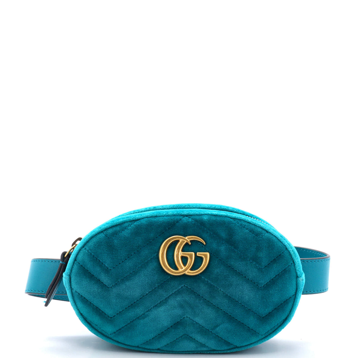 Gucci GUCCI GG Marmont Belt Bag Matelasse Velvet