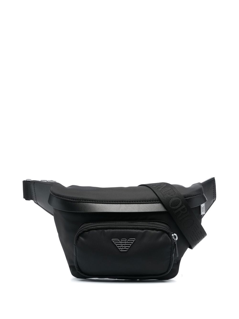 Emporio Armani Men's Nylon Beltbag in Black | Size UNI | Y4O238Y217J80001