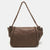 Bronze Leather Luxe Ligne Accordion Flap Bag