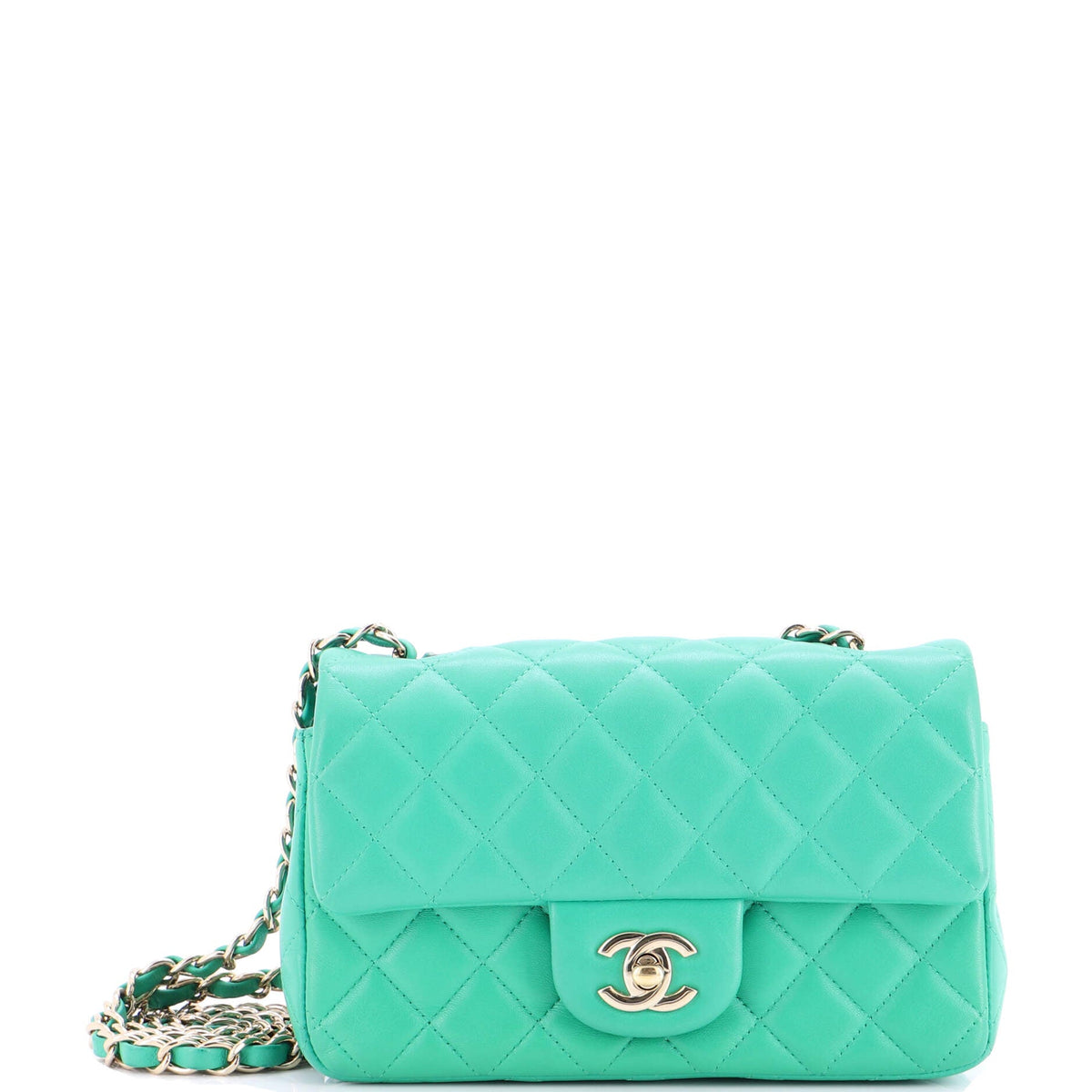 Chanel CHANEL Classic Single Flap Bag Quilted Lambskin Mini