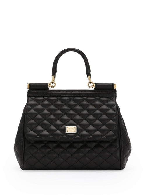 Women's Sicily Medium Handbag in Black | Size UNI | BB6003AV96780999