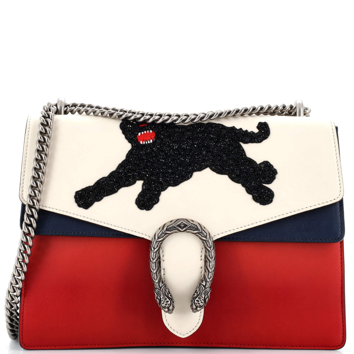 Gucci GUCCI Dionysus Bag Embellished Leather Medium