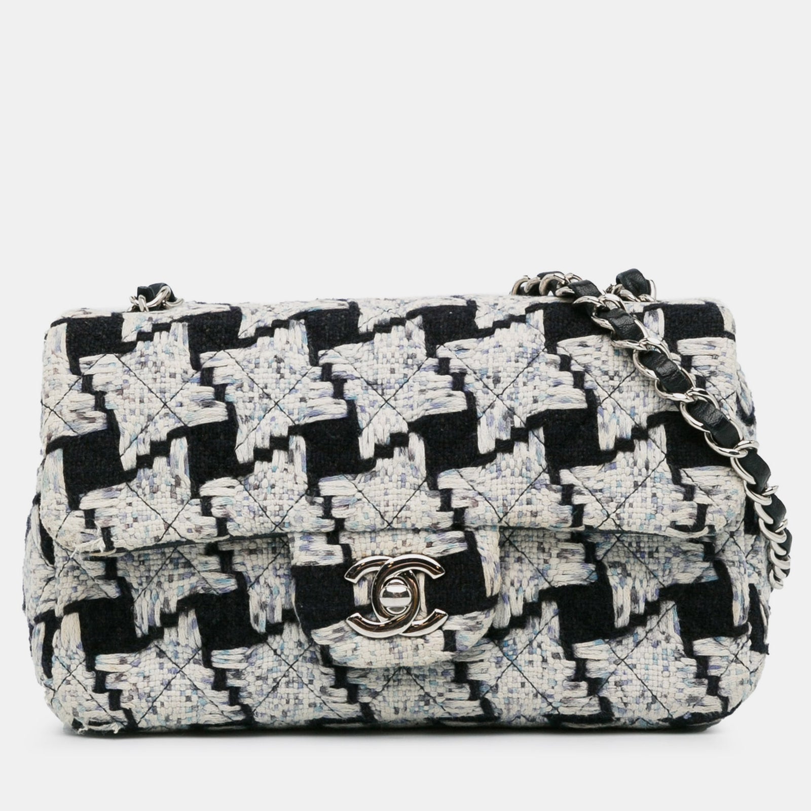 Chanel Mini Rectangular Classic Tweed Flap