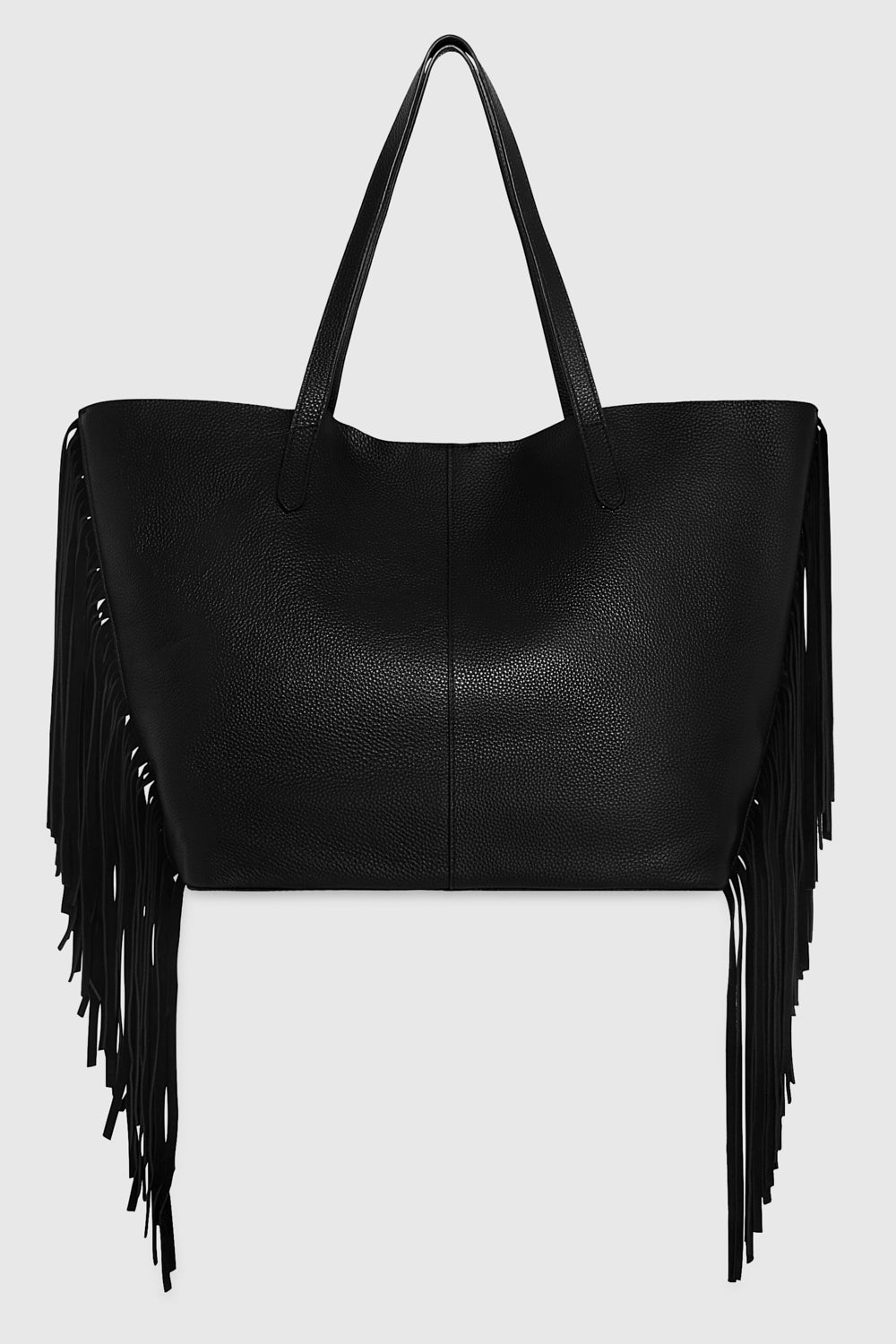 Rebecca Minkoff Fringe Tote Bag In Black