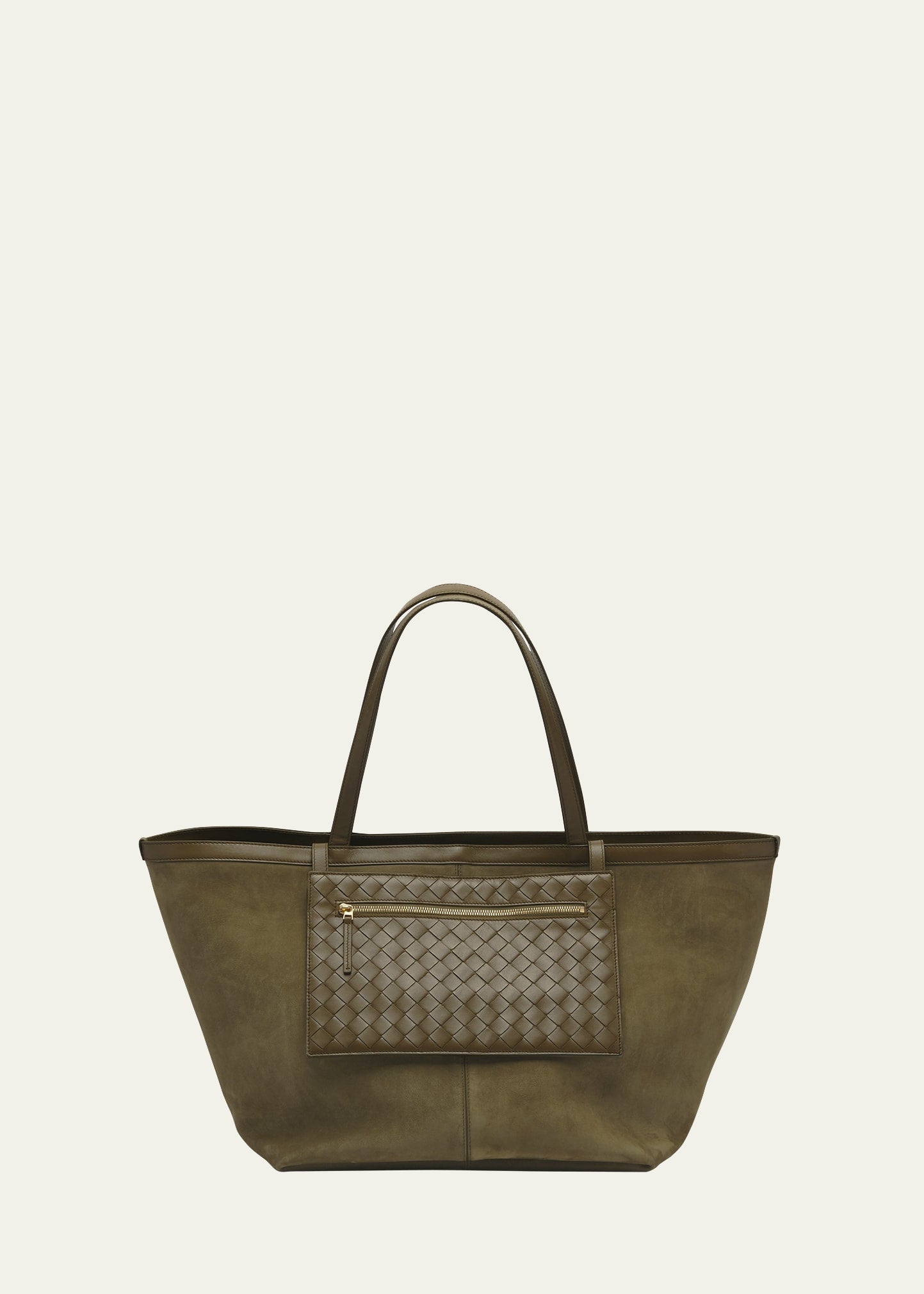 Bottega Veneta Large Nubuck Leather Tote Bag