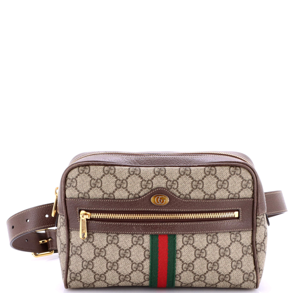 Gucci GUCCI Ophidia Belt Bag GG Coated Canvas Medium