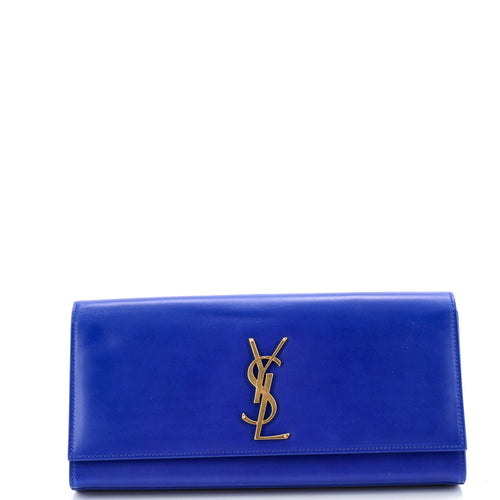 Classic Monogram Clutch Leather Long