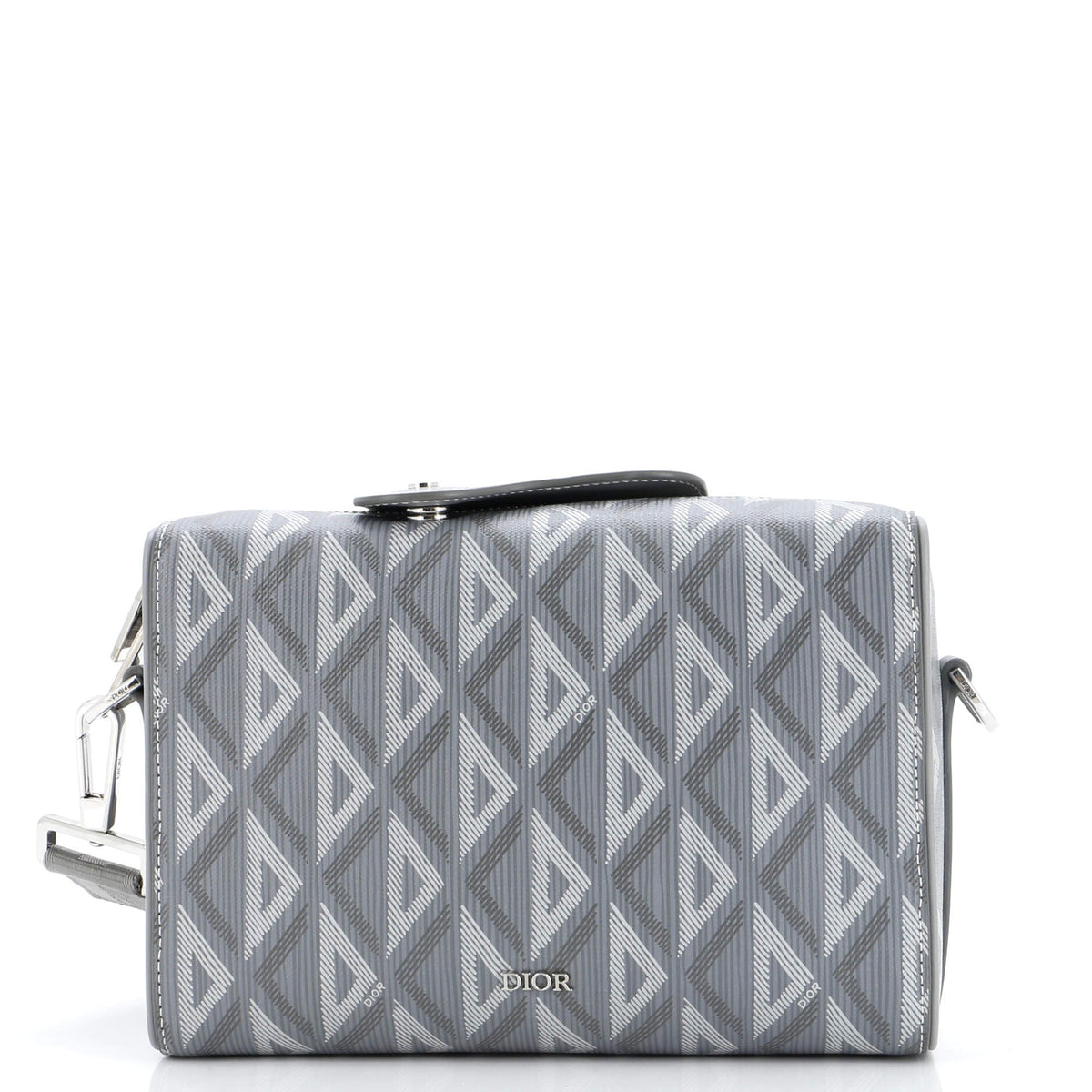 Christian Dior Lingot Messenger Bag CD Diamond Coated Canvas