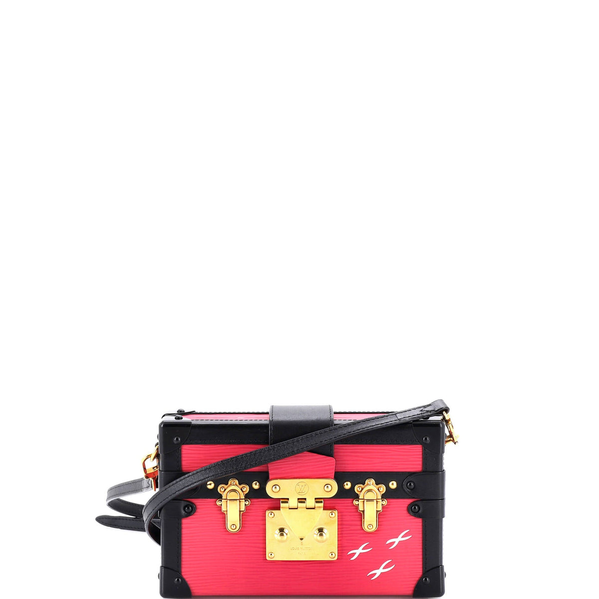 Louis Vuitton Petite Malle Handbag Epi Leather