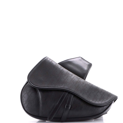Saddle Crossbody Bag Oblique Galaxy Leather