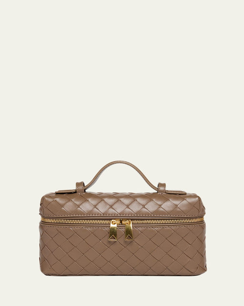 Bang Bang Vanity Intrecciato Leather Crossbody Bag
