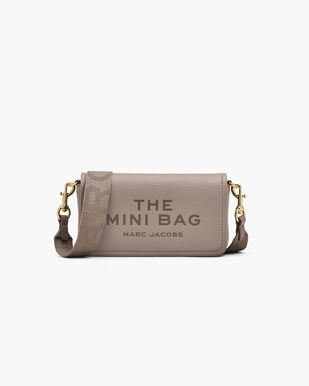 Marc Jacobs Marc Jacobs The Leather Mini Bag in Cement