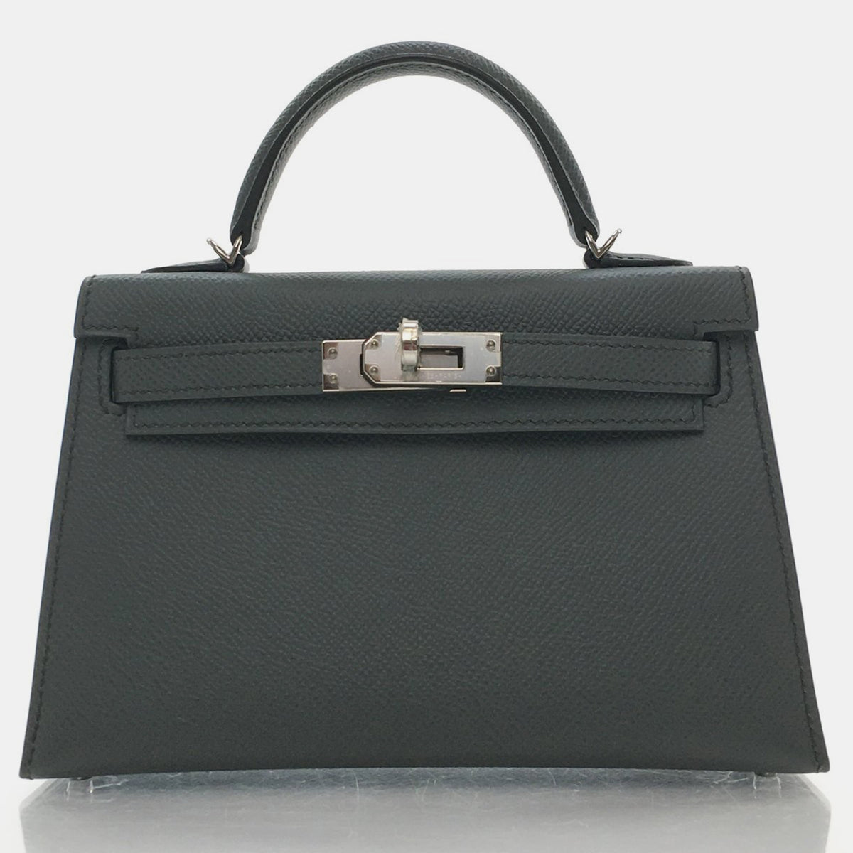 Hermès Vert Amande Epsom Mini Kelly Handbag