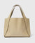 Logo Large Tote Bag, Woman, Bamboo