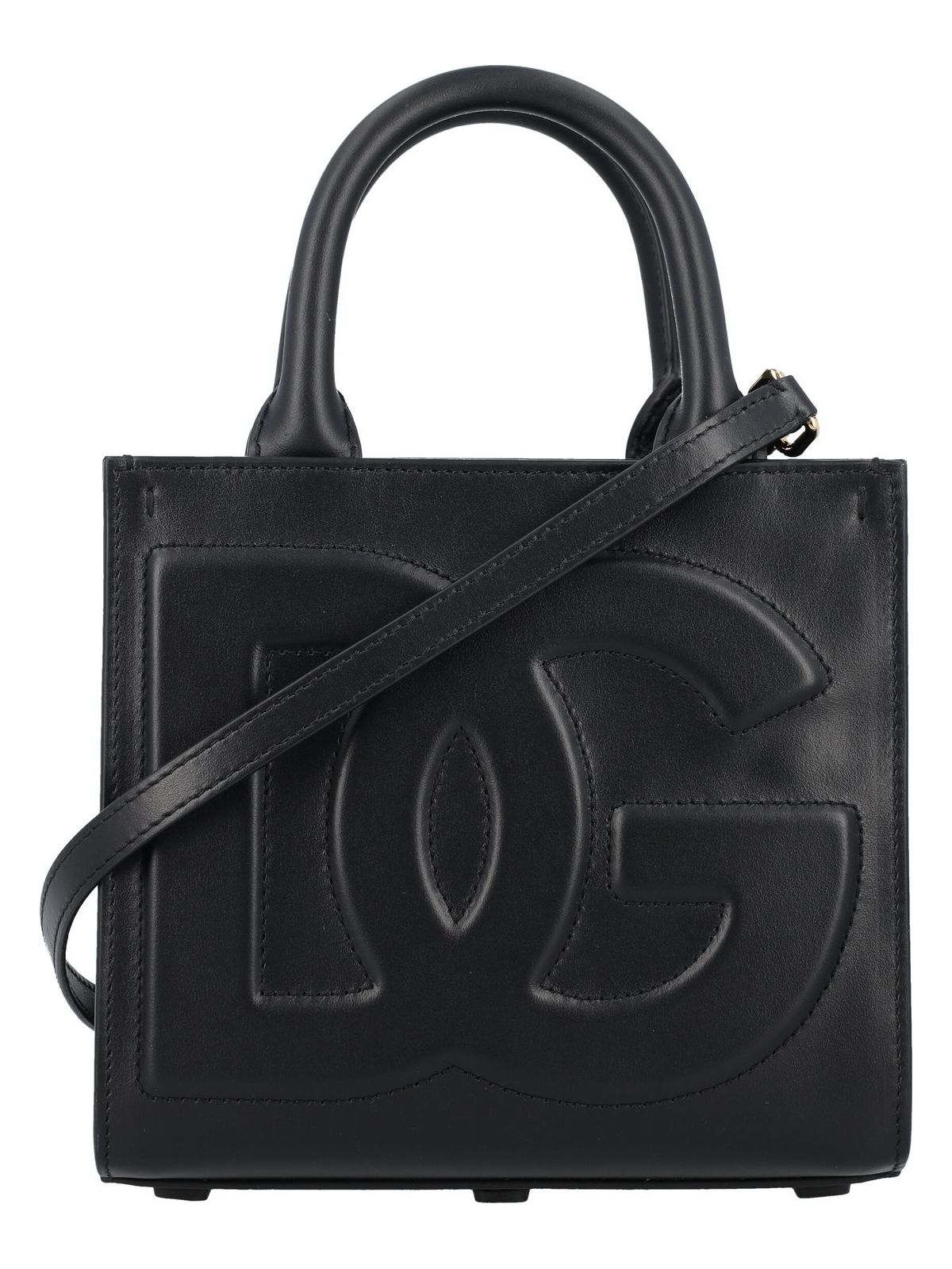 Dolce & Gabbana Women's Mini Tote Bag Dg in Nero | 24ABB7479AW576 Color 80999