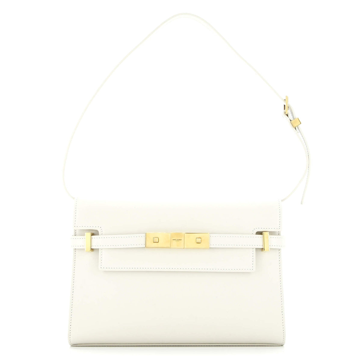 Saint Laurent Manhattan Shoulder Bag Leather Small