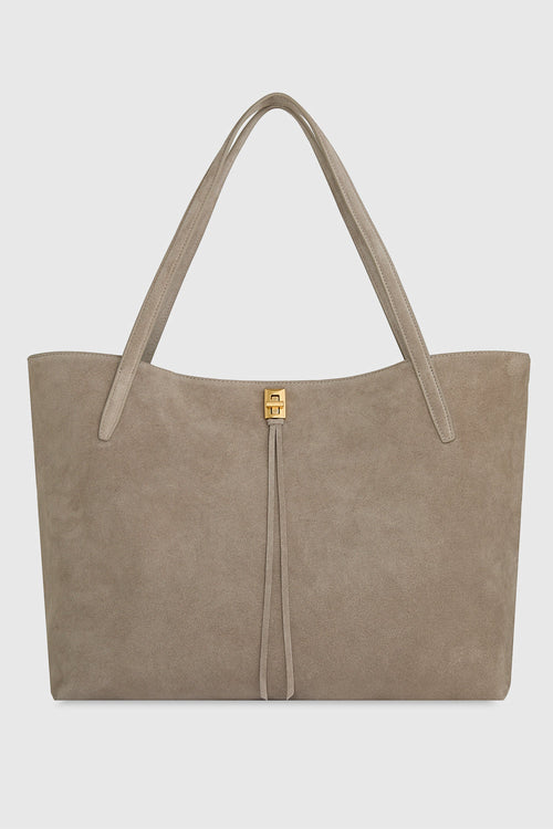 Darren Unlined Tote Bag In Orange