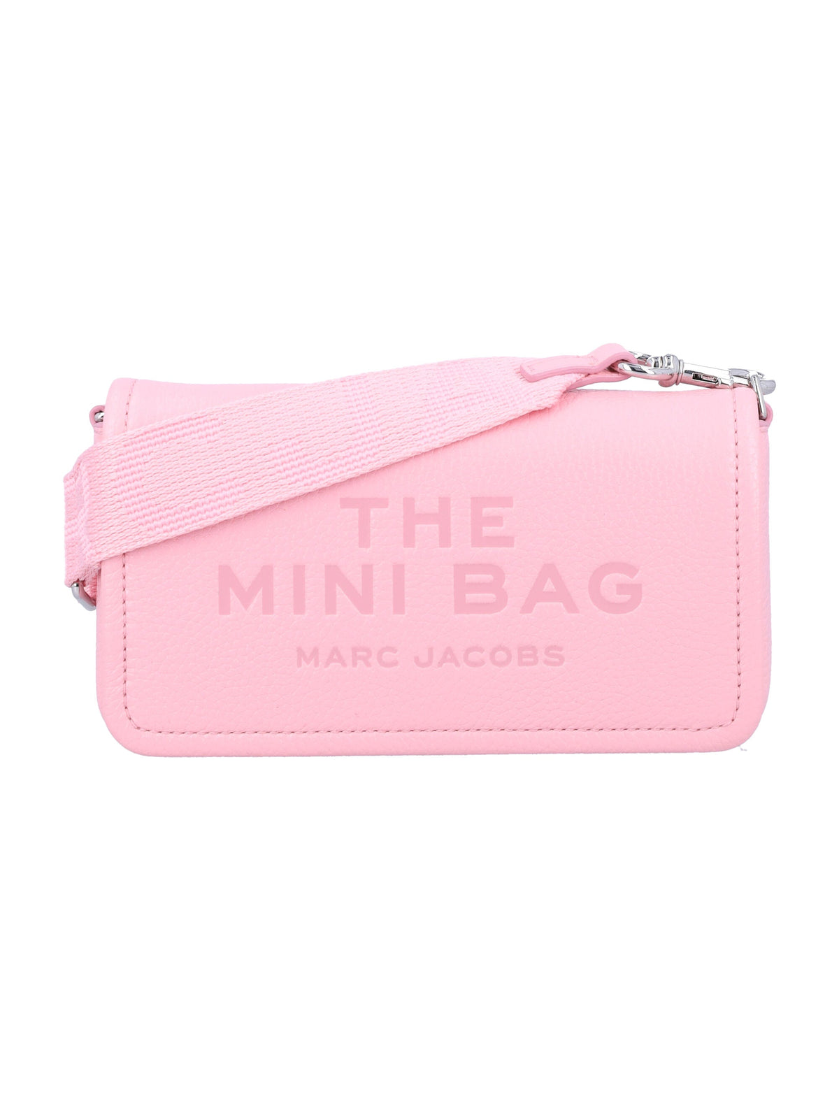Marc Jacobs Women's The Leather Mini Bag in Ribbon Pink | 24A2S4SMN080S02 Color 669