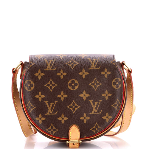 Tambourine Handbag Monogram Canvas